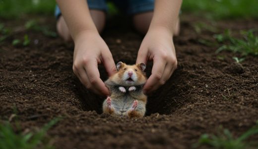 【緊急】ハムスターを冬眠と勘違いして埋めてしまった！ まだ間に合う？ その対処法