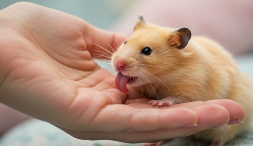【要注意サイン？】ハムスターが手を舐める行動、5つの状況別理由と飼い主がすべきこと