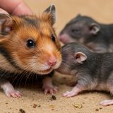 ハムスターが妊娠？見た目でわかる初期症状〜兆候と注意点
